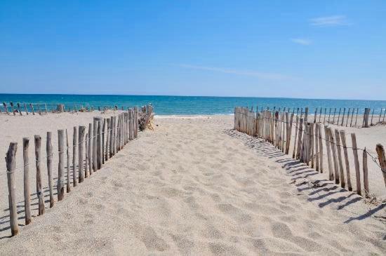 Les Capitelles Bord De Plage Avec Grande Piscine - Vue Montagne Saint-Cyprien  Bagian luar foto